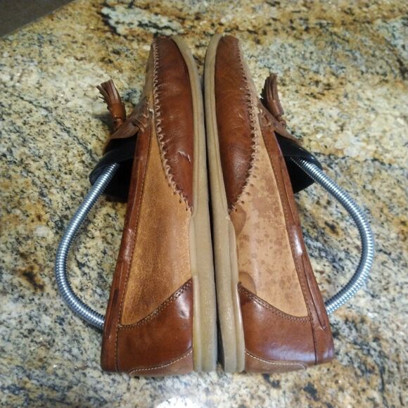 Bally Riva Slip On Tassel Loafers Brow Leather Dress Shoes Men\'s Size 11 M main image 10